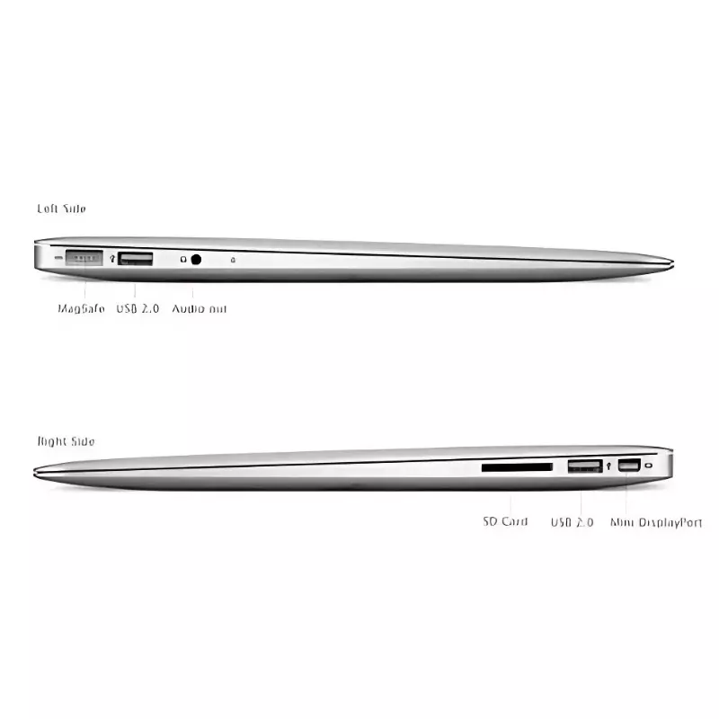 dansie-computers-apple-macbook-air-2012-front-view6 Apple MacBook Air 13" (2012) - Core i5, 4GB RAM, 128GB SSD - Refurbished - Image 2