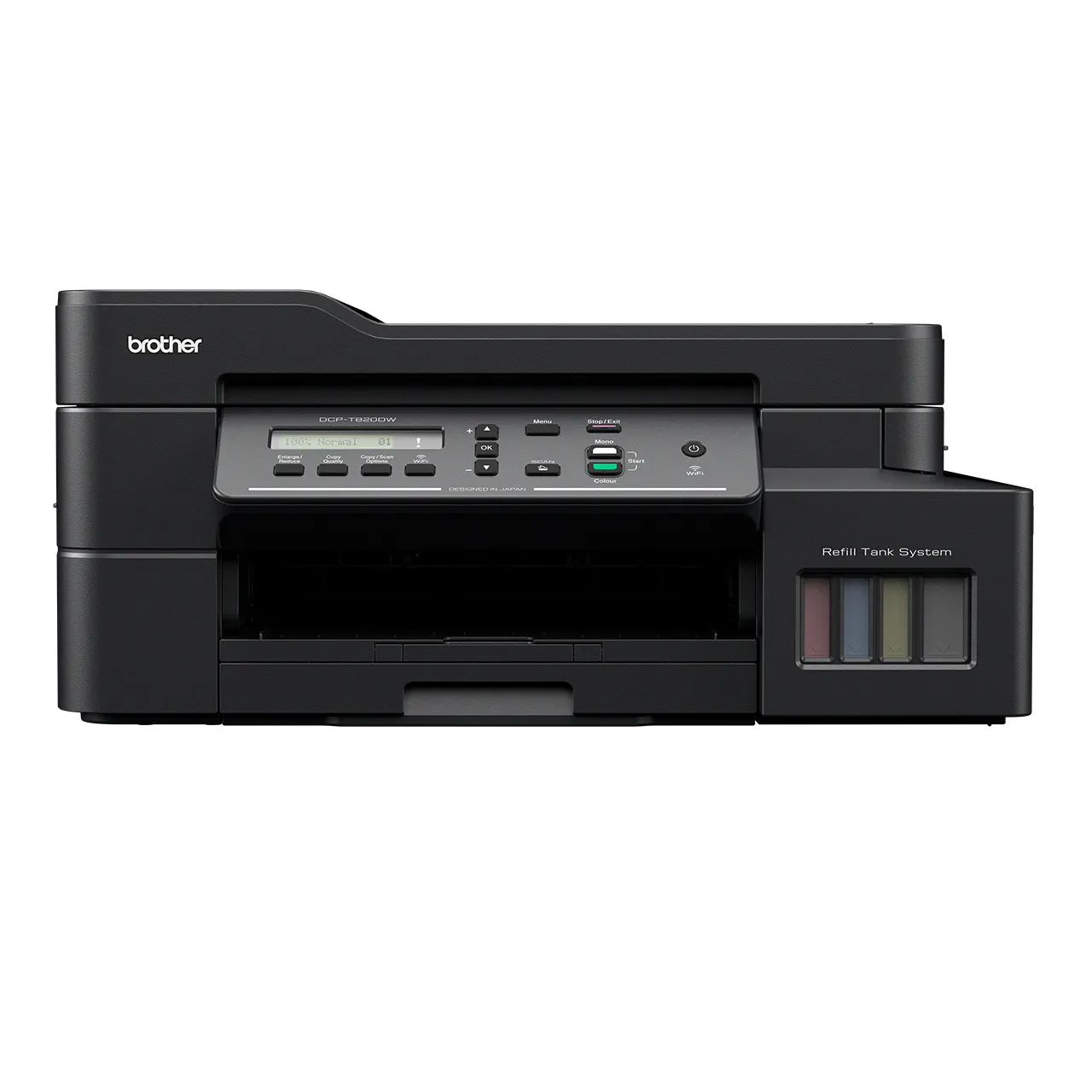 dansie-computers-brother-dcp-t820dw-hero2 Brother DCP-T820DW Wireless Ink Tank Printer with ADF - Image 2