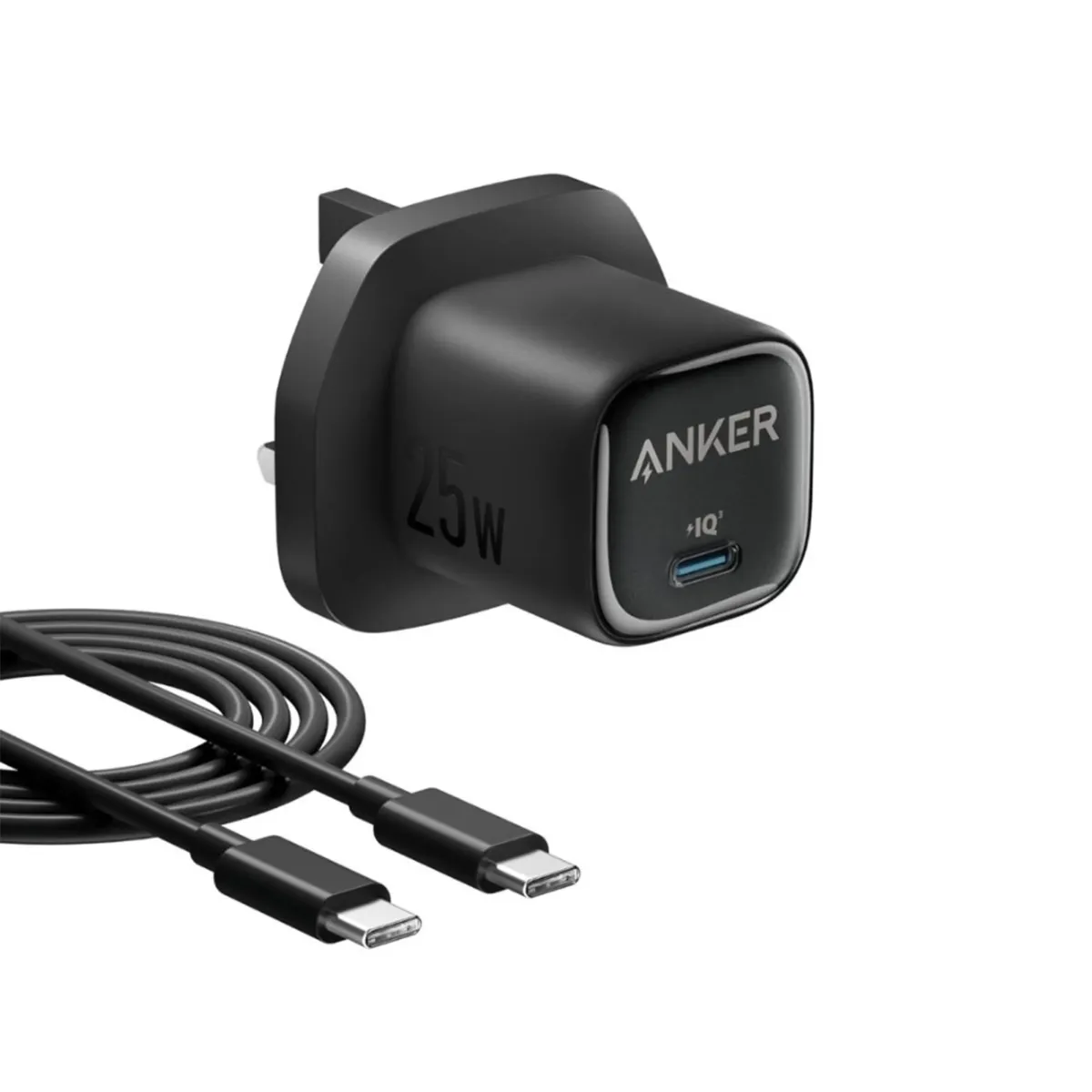 dansie‑computers‑anker‑25w‑charger‑type‑c‑to‑c‑cable Anker 25W Charger with Type‑C to C Cable - Image 1