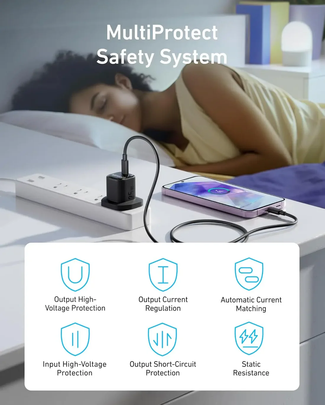 dansie‑computers‑anker‑25w‑charger‑type‑c‑to‑c‑cable2 Anker 25W Charger with Type‑C to C Cable - Image 2