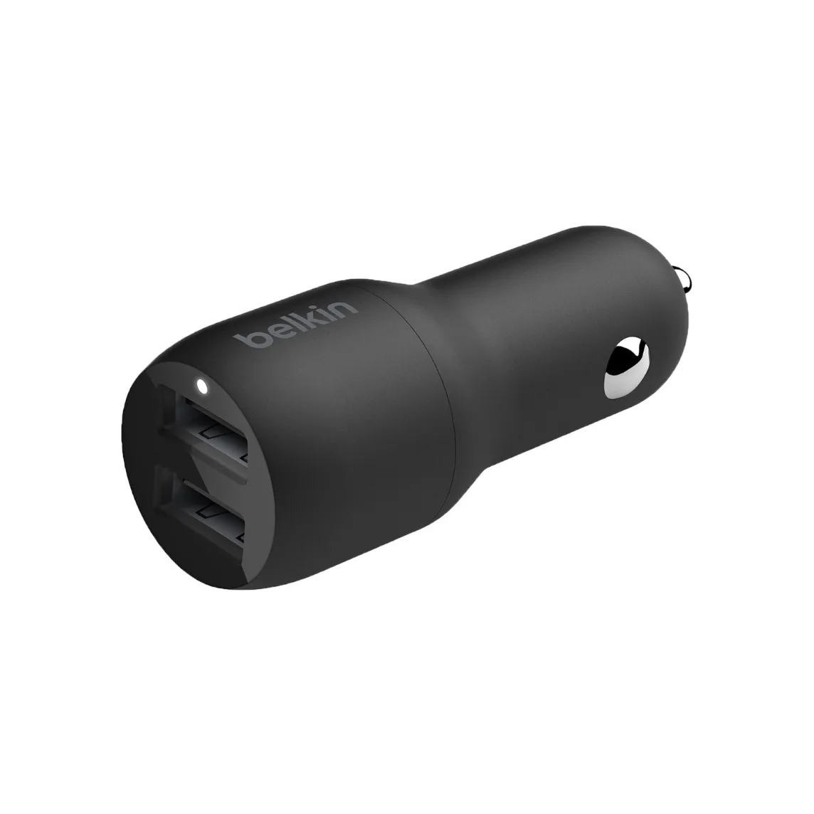 dansie‑computers‑belkin‑24w‑dual‑usb‑a‑car‑charger Belkin 24W Dual USB‑A Car Charger - Image 1