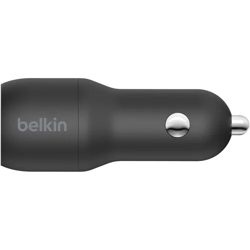 dansie‑computers‑belkin‑24w‑dual‑usb‑a‑car‑charger2 Belkin 24W Dual USB‑A Car Charger - Image 2