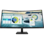 HP P34hc G4 34″ 2K WQHD Curved VA Monitor with USB‑C